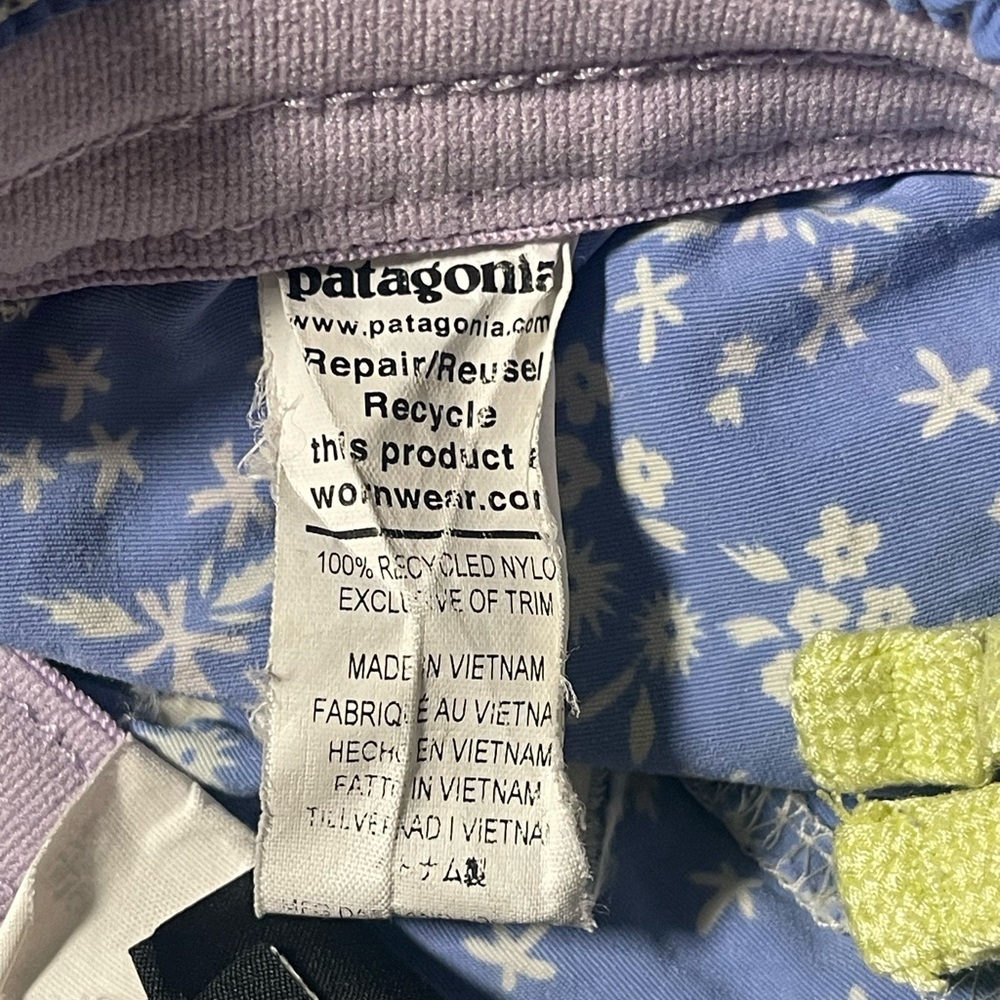Patagonia Blue Quick-Dry Athletic Shorts Girls - Picture 7 of 9